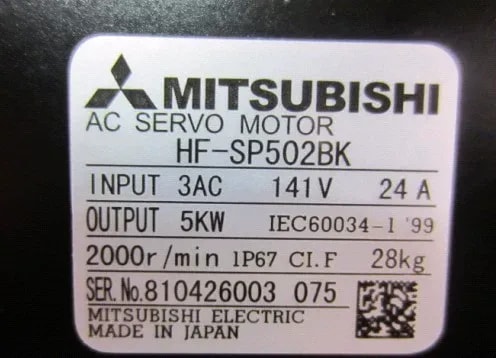 Mitsubishi Servo Motor_396