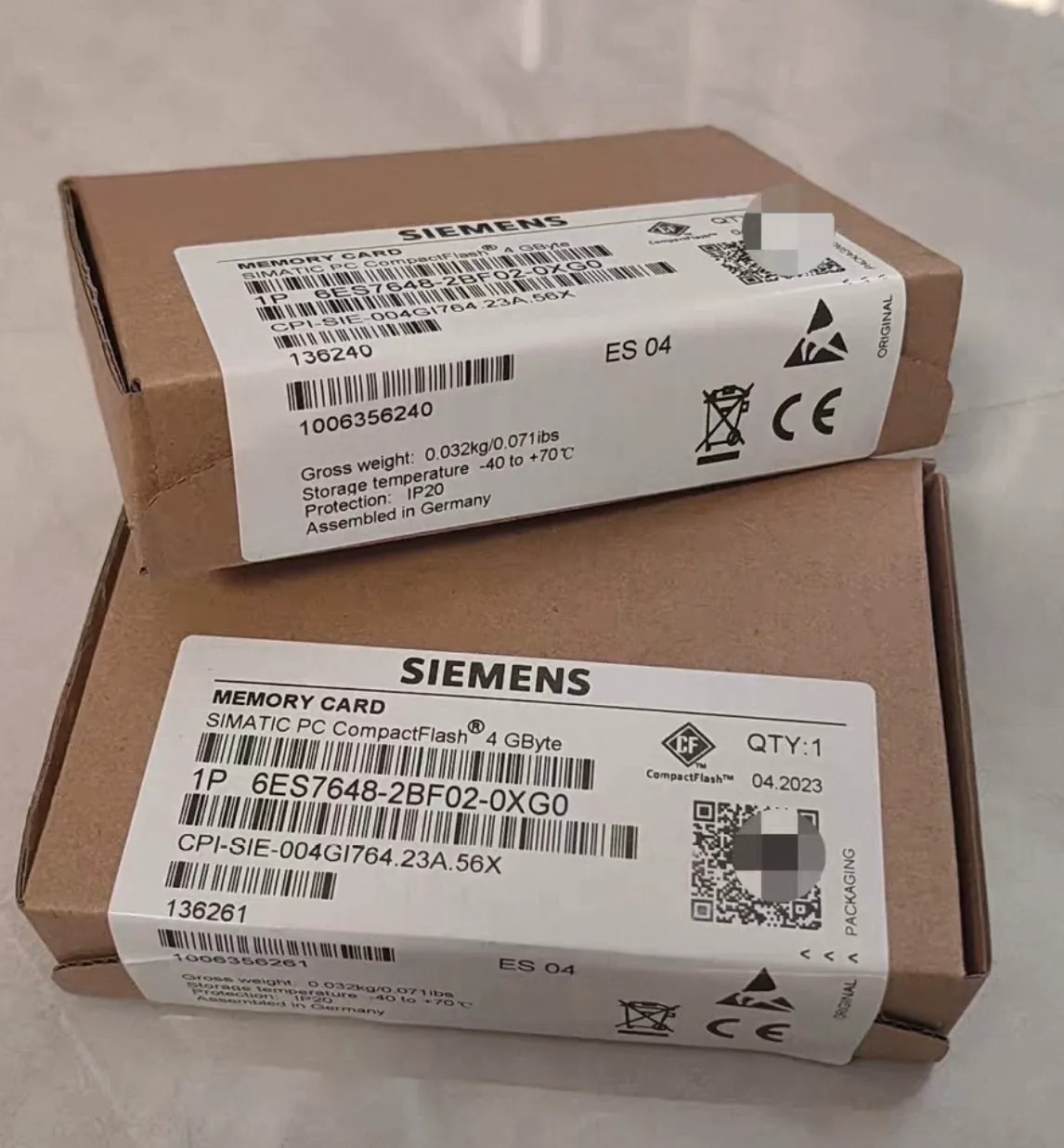 Siemens 6ES79548LC030AA0 SIMATIC S7 memory card 